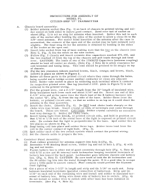 R/C Transmitter FL,FLX; Citizen-Ship Radio (ID = 2879609) Amateur-T