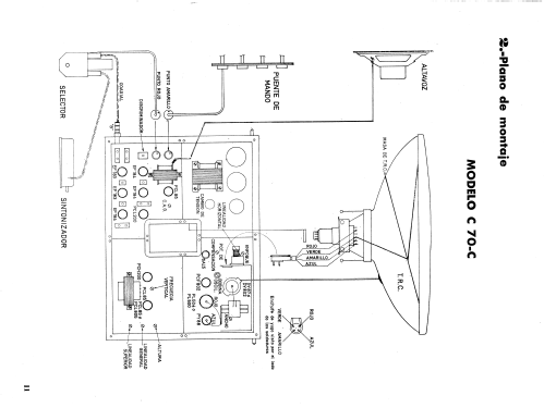 C-70-C; Clarivox, S.A., (ID = 2503242) Television