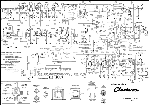 C-70-C; Clarivox, S.A., (ID = 2390294) Television