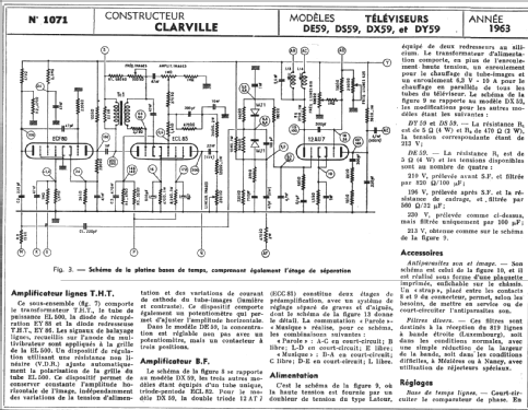 DS59; Clarville CSF; Paris (ID = 290442) Television