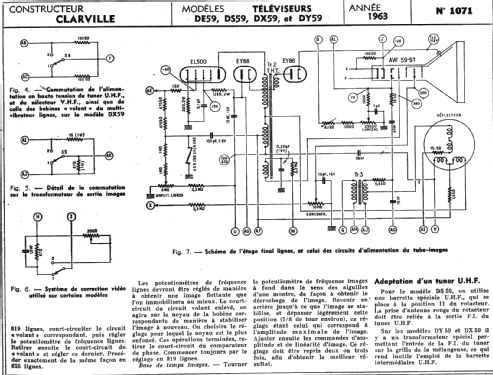 DS59; Clarville CSF; Paris (ID = 290443) Television