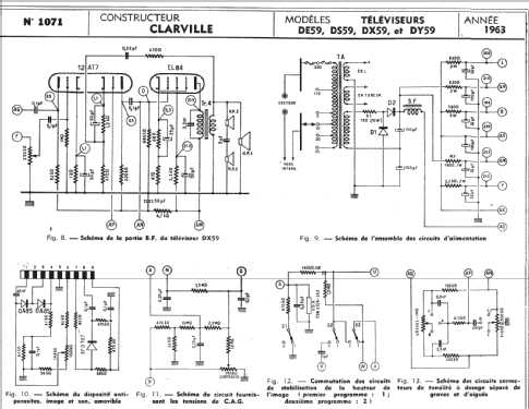 DS59; Clarville CSF; Paris (ID = 290446) Television