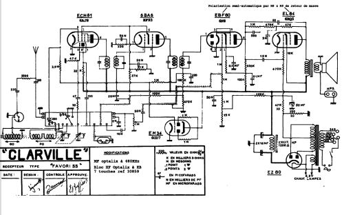 Favori 55; Clarville CSF; Paris (ID = 1888354) Radio