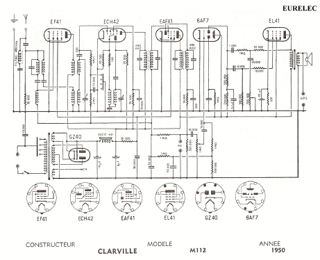 M112; Clarville CSF; Paris (ID = 210333) Radio