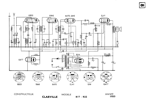 R32; Clarville CSF; Paris (ID = 2546367) Radio