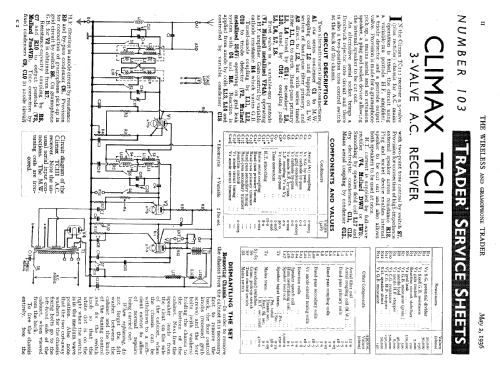 TC111; Climax Brand, (ID = 1028482) Radio