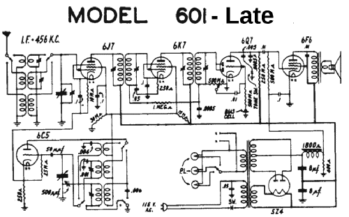 601 ; Clinton Mfg.Co.; (ID = 2172057) Radio