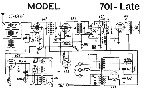 701 ; Clinton Mfg.Co.; (ID = 2172058) Radio