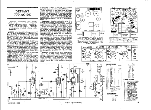 Defiant 770 AC-DC; Co-operative (ID = 234482) Radio