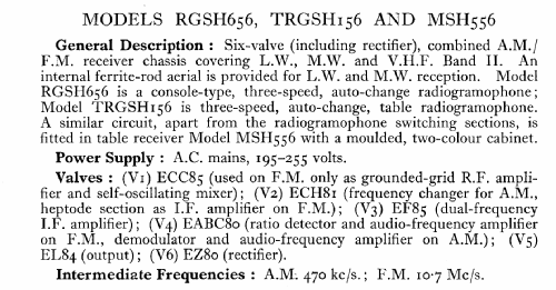 Defiant RGSH656; Co-operative (ID = 554158) Radio