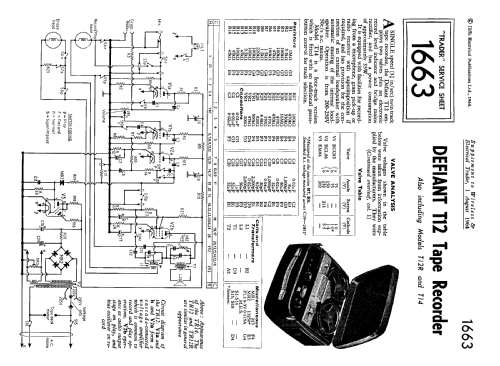 Defiant T12R; Co-operative (ID = 2321288) Sonido-V