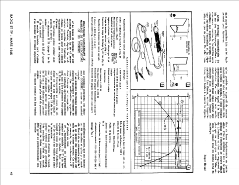 Oscilloscope OS103; Cogerel; Dijon (ID = 978346) Equipment