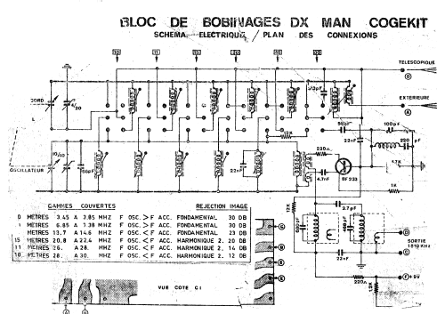 Shortwave Converter Amateur Radio ; Cogerel; Dijon (ID = 2370748) Converter