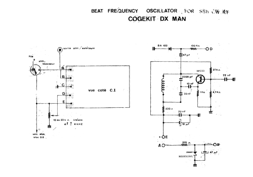 Shortwave Converter Amateur Radio ; Cogerel; Dijon (ID = 2370752) Converter