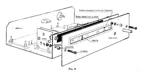 Cogekit Tuner à transistors FM 707; Cogerel; Dijon (ID = 2739020) Radio