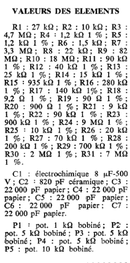 Voltmetre Electronique VE720; Cogerel; Dijon (ID = 2752281) Equipment