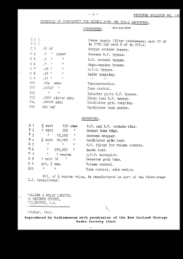 Pacemaker 516; Cromwell, Gulbransen (ID = 2740374) Radio