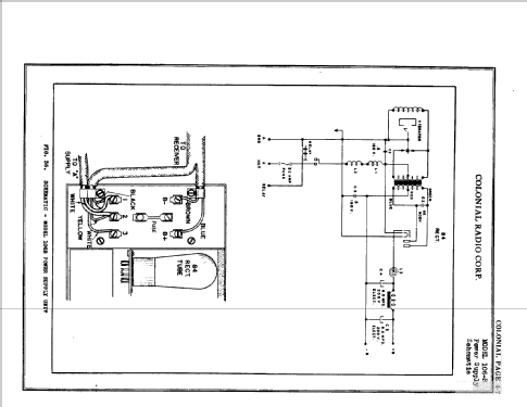 106-B ; Colonial Radio Co.; (ID = 222034) Car Radio