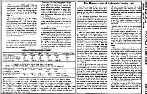 33 AC ; Colonial Radio Co.; (ID = 714081) Radio