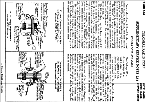 C-595 ; Colonial Radio Co.; (ID = 717671) Radio