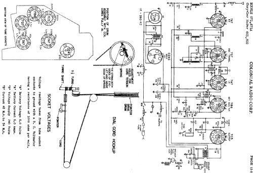 Chrysler MoPar 602 ; Colonial Radio Co.; (ID = 721355) Autoradio