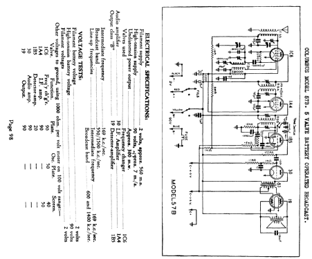 57B; Columbus Brand; (ID = 678877) Radio