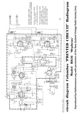 Orpheus Radiogram RG11; Columbus Brand; (ID = 2705474) Radio