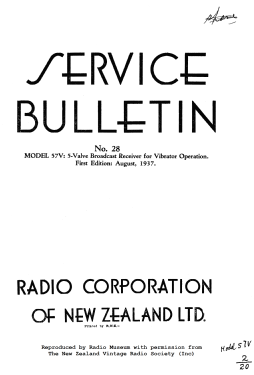 57V; Columbus Brand; (ID = 2794300) Radio