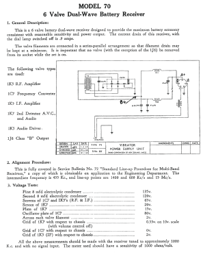 70M; Columbus Brand; (ID = 2767418) Radio