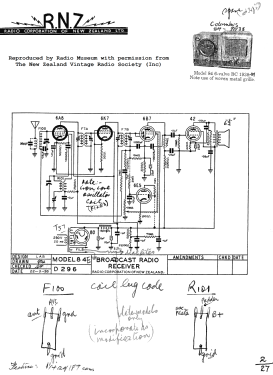 The Challenger 84; Columbus Brand; (ID = 2799498) Radio