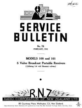 Portable 100; Columbus Brand; (ID = 2791220) Radio