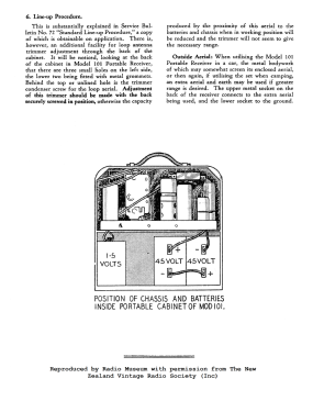 Portable 101; Columbus Brand; (ID = 2791227) Radio