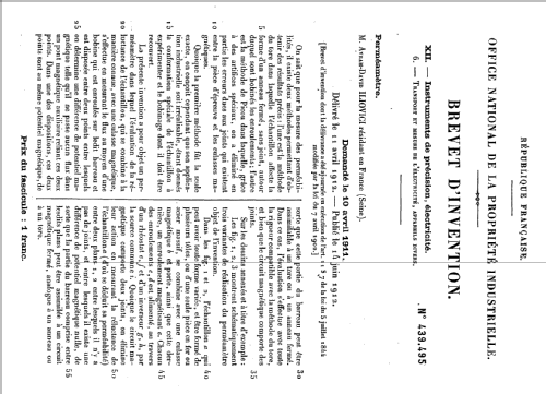 Perméamètre Iliovici - permeability meter ; CDC, Compagnie des (ID = 1861596) Equipment