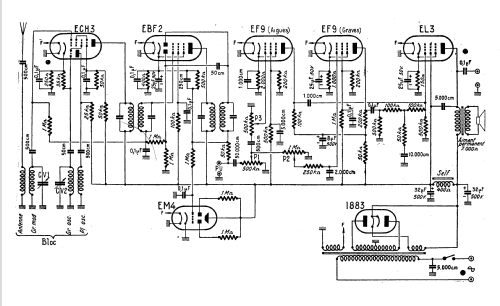 RP 74 R; Comptoir MB (ID = 1996955) Radio