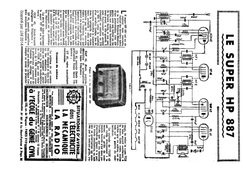 Super HP887; Comptoir MB (ID = 1750022) Radio