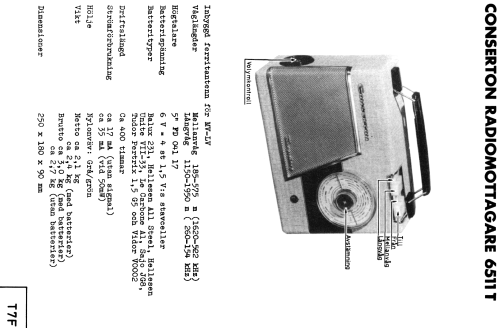 Conserton 6511T; Stern & Stern (ID = 1571333) Radio