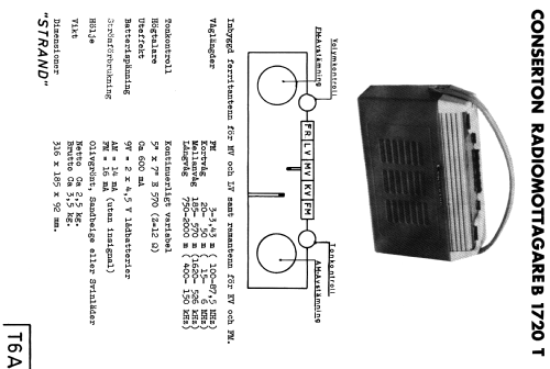 Conserton B1720T; Stern & Stern (ID = 1571624) Radio