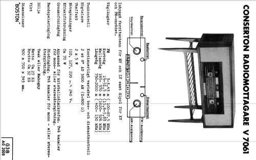 Conserton Boston V7061; Stern & Stern (ID = 1582987) Radio