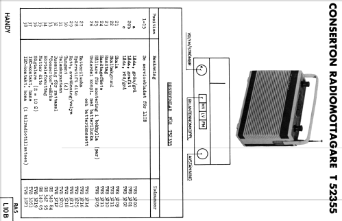 Conserton Handy T52355; Stern & Stern (ID = 1578434) Radio