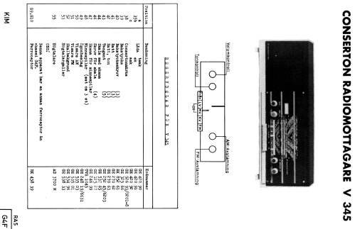 Conserton Kim V345 Ch= G4F; Stern & Stern (ID = 1579640) Radio