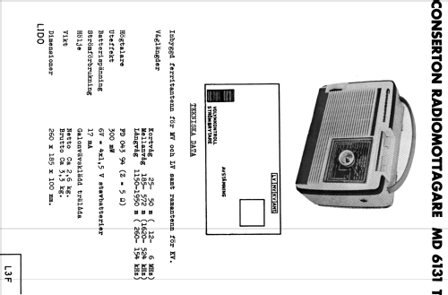 Conserton MD6131T; Stern & Stern (ID = 1568526) Radio