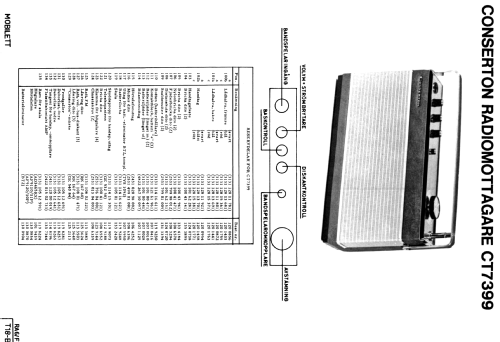 Conserton Mobilett CT7399; Stern & Stern (ID = 1575594) Radio