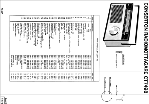 Conserton Pilot CT7498; Stern & Stern (ID = 1574462) Radio