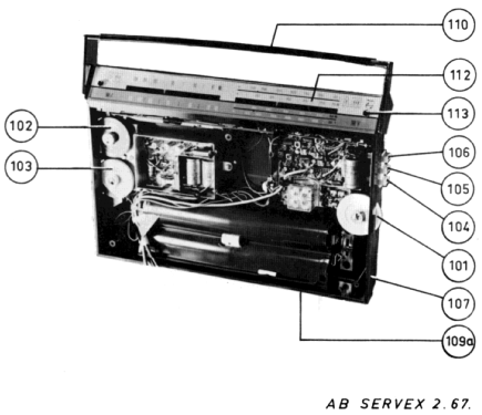 Conserton Radiomottagare MD8706T; Stern & Stern (ID = 1569349) Radio