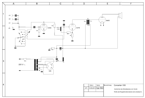 Concerton V30; Stern & Stern (ID = 808789) Radio