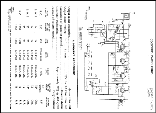 1-507 ; Concord Radio Corp.; (ID = 326284) Radio