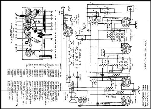 6D51B Ch= 571; Concord Radio Corp.; (ID = 454540) Radio