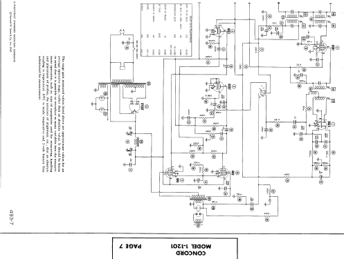 Concord 1-1201 ; Concord Radio Corp.; (ID = 470973) Radio