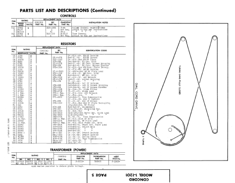 Concord 1-1201 ; Concord Radio Corp.; (ID = 470978) Radio