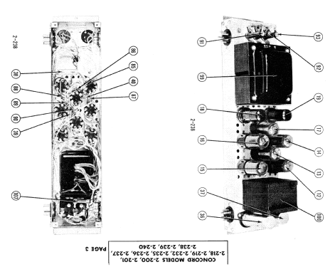 Concord 2-201; Concord Radio Corp.; (ID = 471285) Ampl/Mixer